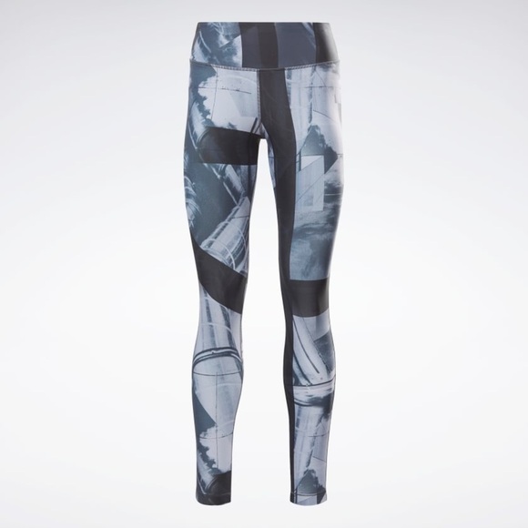 Reebok Lux Bold Printed Leggings - Picture 7 of 9